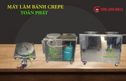 Lý do khách hàng nên lựa chọn mua máy làm bánh Crepe của Máy Thực Phẩm Toàn Phát